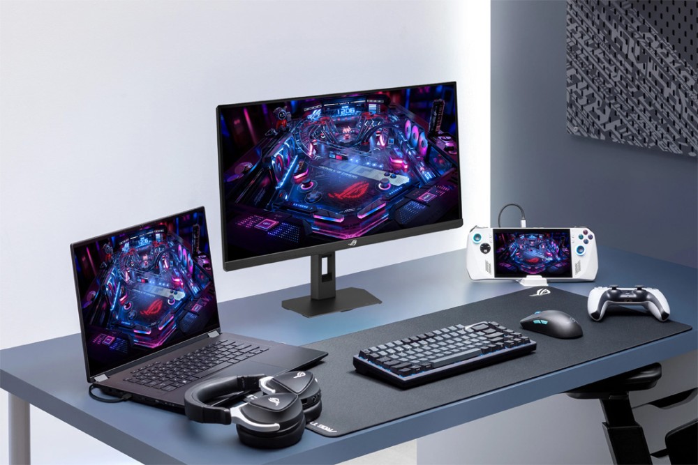 ASUS 27" FAST IPS ROG STRIX XG27UCGR 1MS DUAL 160-320HZ HDMI-DP TYPEC Gaming Monitör 3840x2160 / 90LM0CS0-B01371