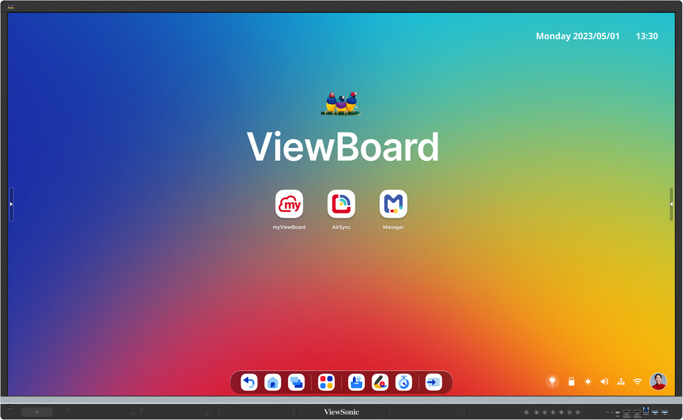 VIEWSONIC 75" ViewBoard IFP7551-3C 75" 4K Ultra HD İnteraktif Akıllı Ekran ikinci görünüm