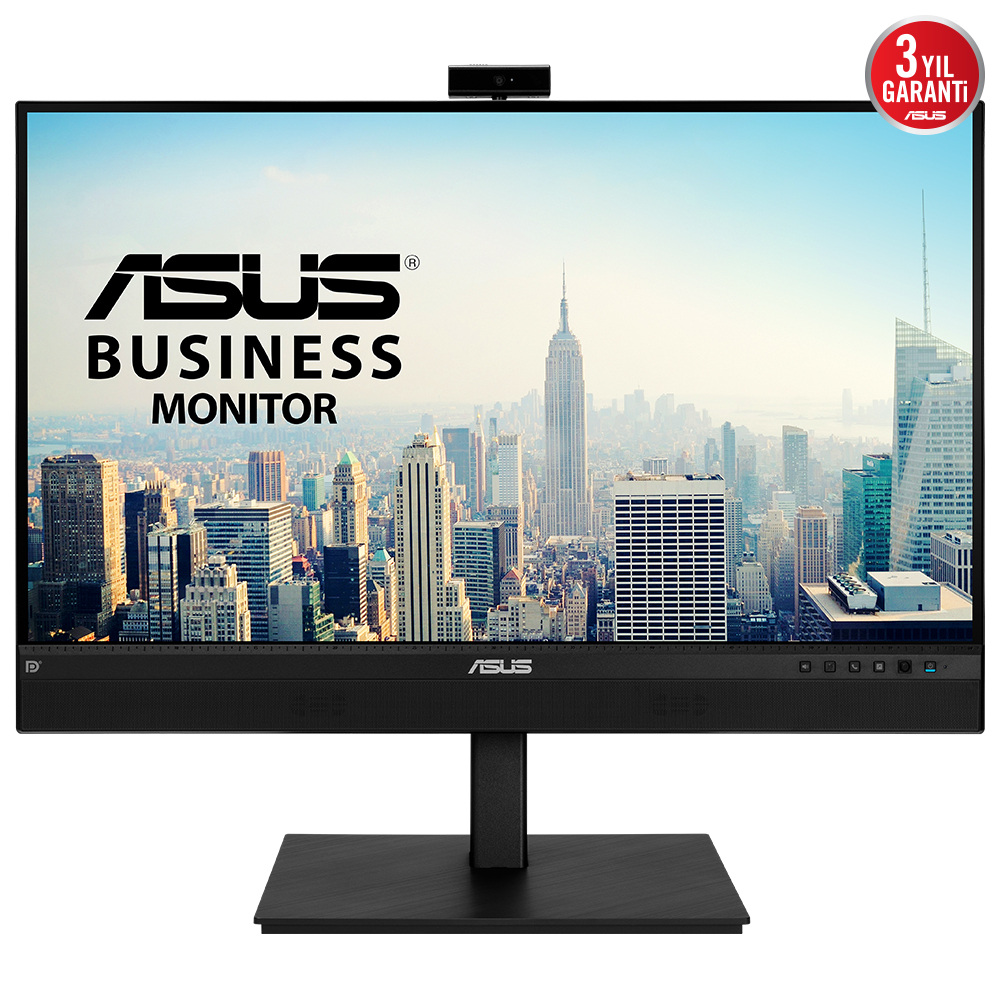 ASUS 27" IPS BE27ACSBK 5MS 60HZ HDMI-DP TYPEC Multimedya Web Kameralı Monitör 2560x1440