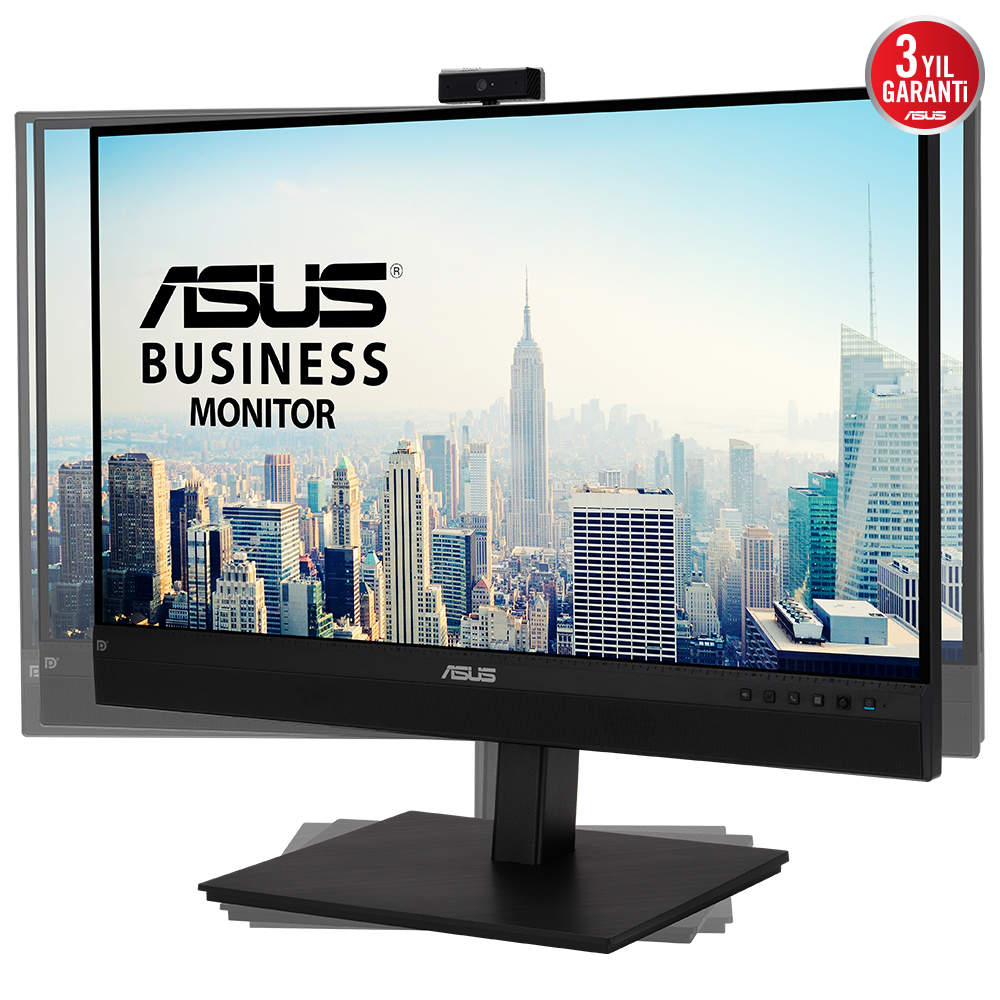 ASUS 27" IPS BE27ACSBK 5MS 60HZ HDMI-DP TYPEC Multimedya Web Kameralı Monitör 2560x1440
