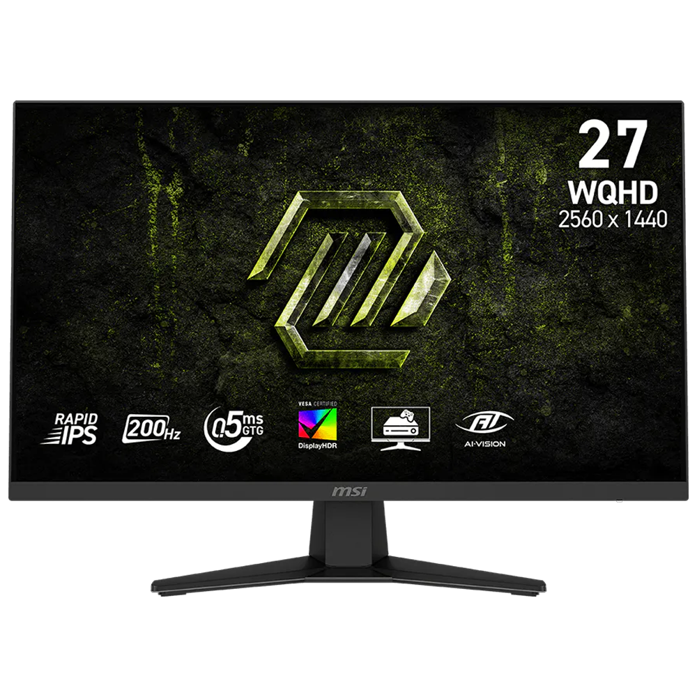 MSI 27" RAPID IPS MAG 274QF E20 0.5MS 200HZ HDMI-DP Gaming Monitör 2560x1440