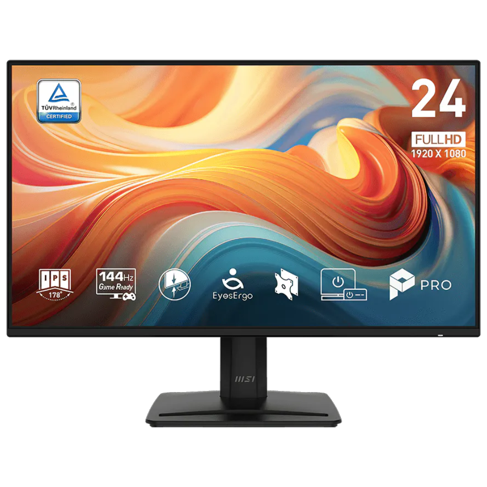 MSI 23.8" FLAT IPS PRO MP242 E14A 1MS 144HZ HDMI-DP Kurumsal Monitör 1920x1080