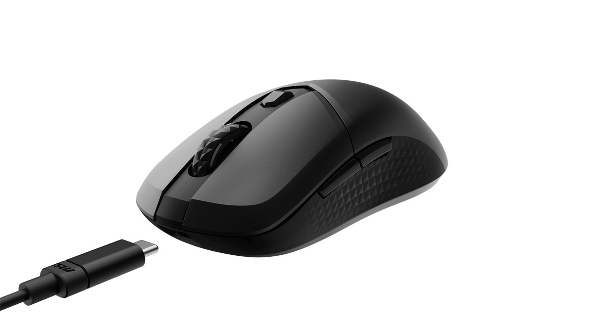 MSI GG VERSA 300 W 8K 26000dpi RGB Kablosuz Gaming Mouse
