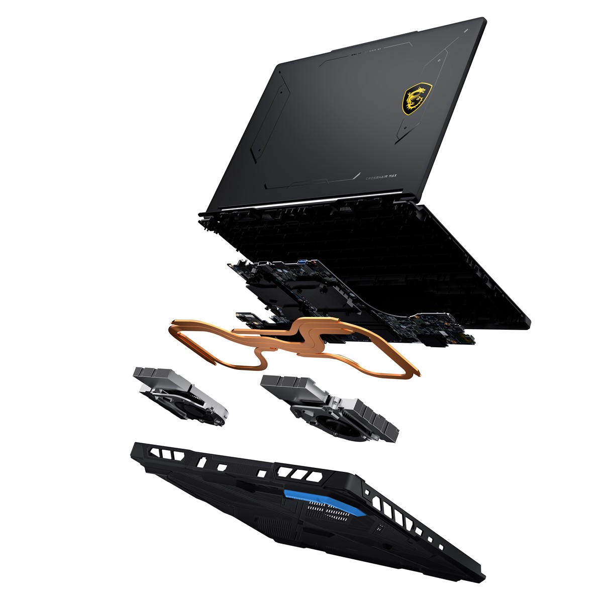 MSI 16" ULTRA 9 275HX-32GB DDR5 RAM-1TB NVME-12GB RTX5070-W11H GAMING NOTEBOOK / CROSSHAIR 16 MAX HX E2WGXK-043TR