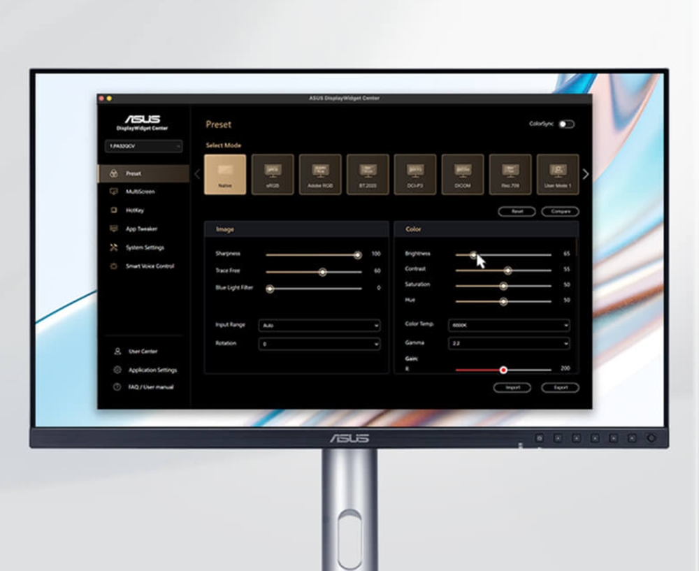 ASUS 27" IPS PROART PA278CGRV 5MS 144HZ HDMI-DP TYPCE Grafik Tasarım Monitörü 2560x1440 / 90LM06Q1-B01K71