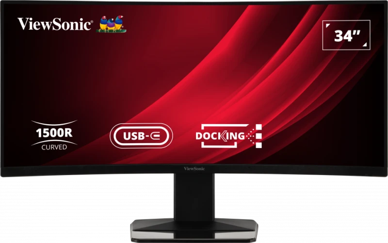 VIEWSONIC 34" VA VG3419C-2 VS20781 3.5MS 120HZ HDMI-DP TYPEC RJ45 Kavisli Docking Monitör 3440x1440