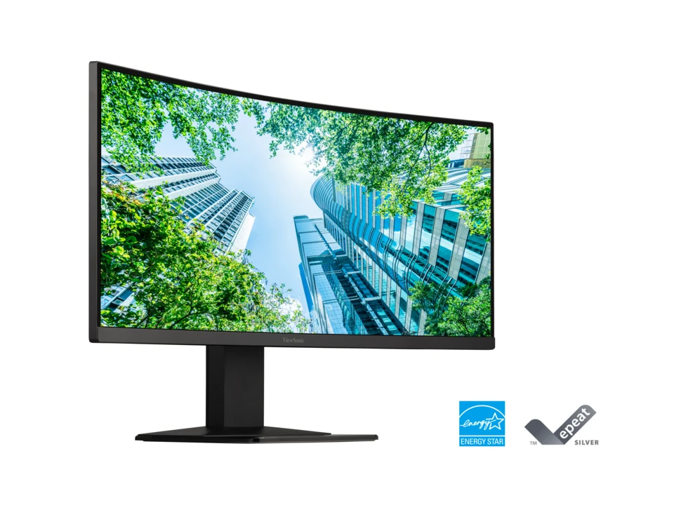 VIEWSONIC 34" VA VG3419C-2 VS20781 3.5MS 120HZ HDMI-DP TYPEC RJ45 Kavisli Docking Monitör 3440x1440