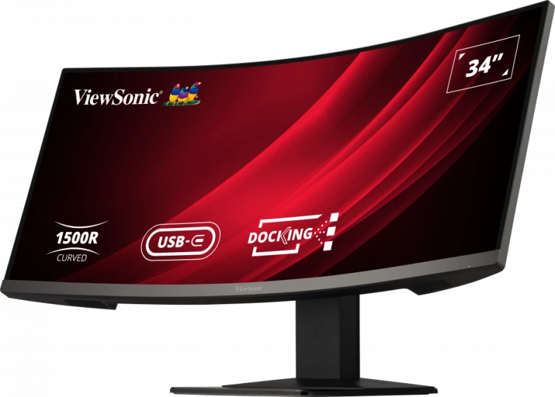 VIEWSONIC 34" VA VG3419C-2 VS20781 3.5MS 120HZ HDMI-DP TYPEC RJ45 Kavisli Docking Monitör 3440x1440