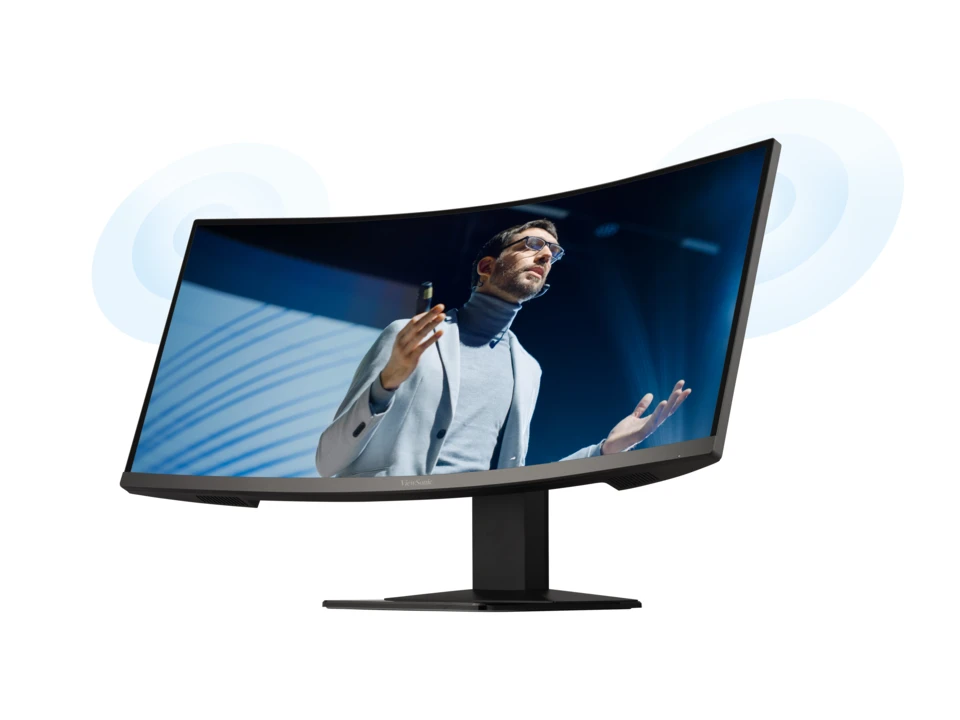 VIEWSONIC 34" VA VG3419C-2 VS20781 3.5MS 120HZ HDMI-DP TYPEC RJ45 Kavisli Docking Monitör 3440x1440
