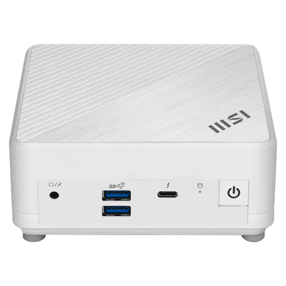 MSI CORE 5 120U-16GB DDR5 RAM-512GB NVME-FDOS MINI PC / CUBI 5 1M-497EU BEYAZ ikinci görünüm