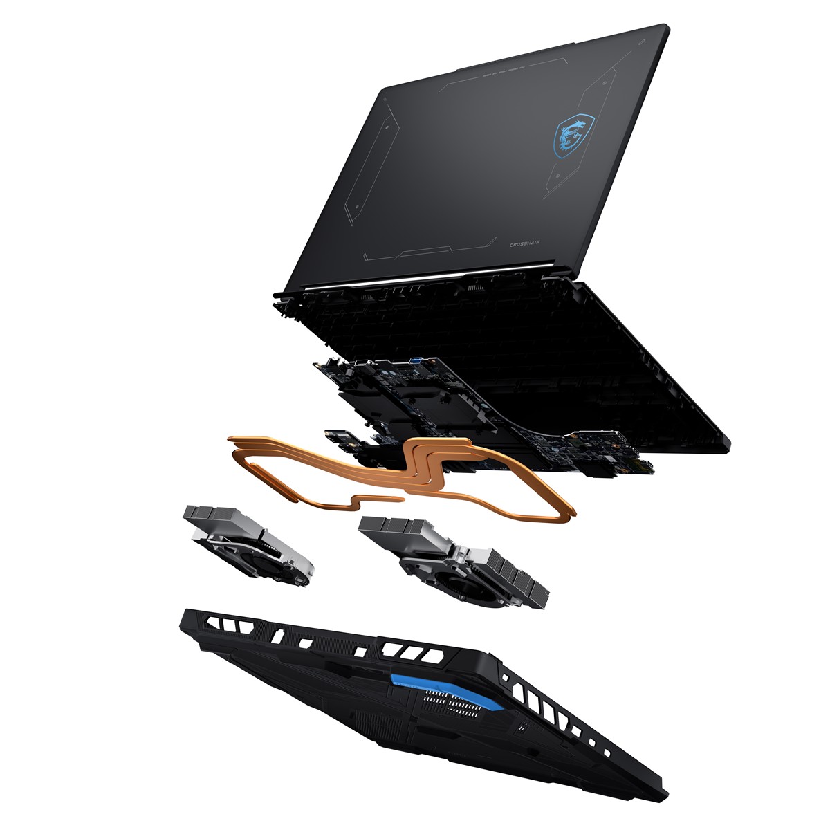 MSI 16" QHD RYZEN 7 8840HX-16GB DDR5 RAM-1TB NVME-12GB RTX5070-FDOS GAMING NOTEBOOK / CROSSHAIR A16 HX E8WGXK-058XTRY