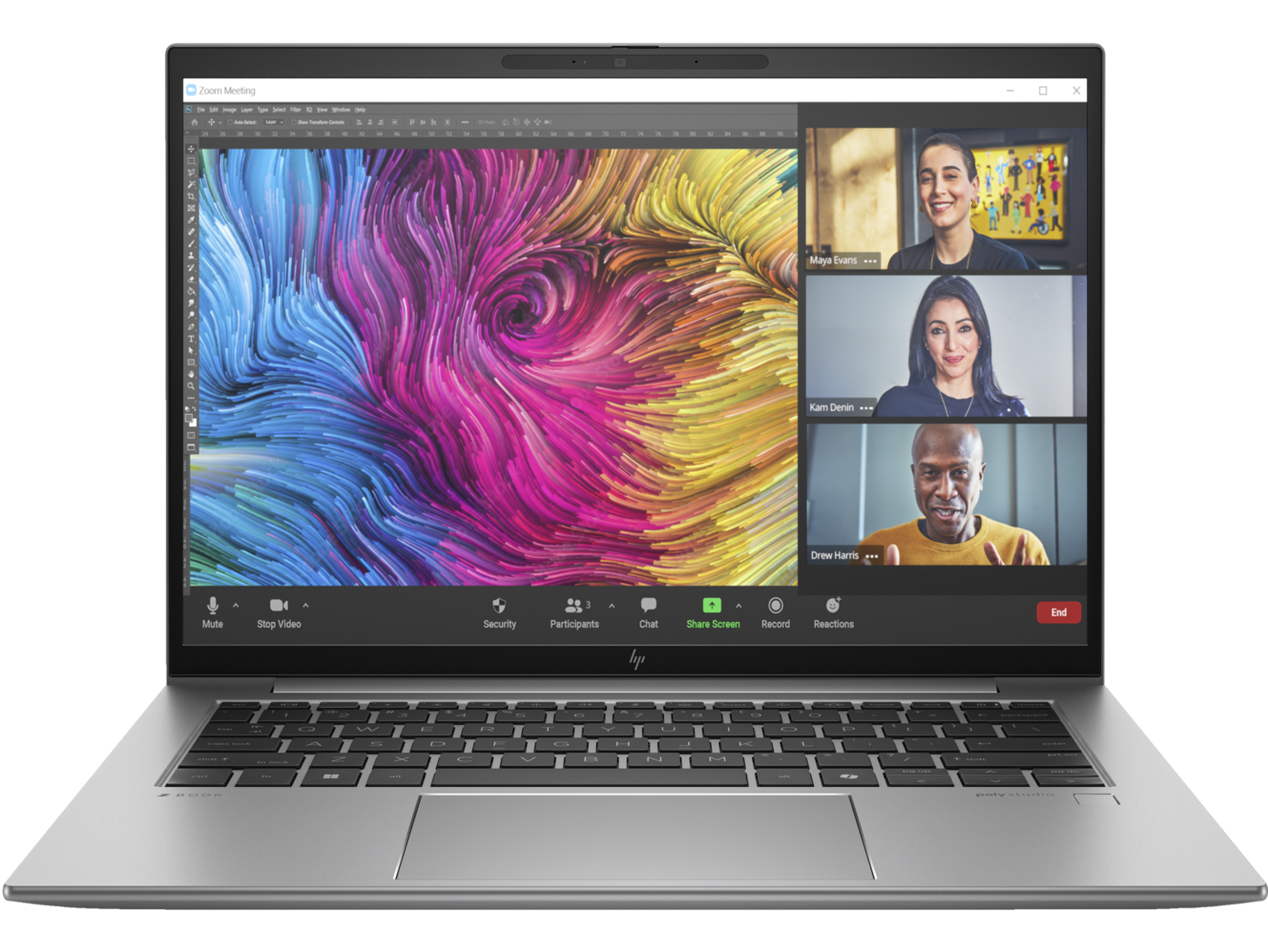 HP 14" ULTRA 7 356H-16GB DDR5 RAM-512GB NVME-6GB RTX A500-W11 PRO İŞ İSTASYONU / ZBook Firefly 14 G2i DN5Y7EA ikinci görünüm