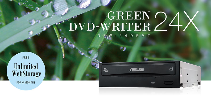 ASUS DRW-24D5MT 24X DVD Yazıcı Siyah Sata 20w