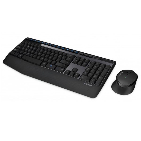 LOGITECH MK345 Kablosuz Q Trk Siyah Klavye - Mouse Set  (920-006514) ikinci görünüm