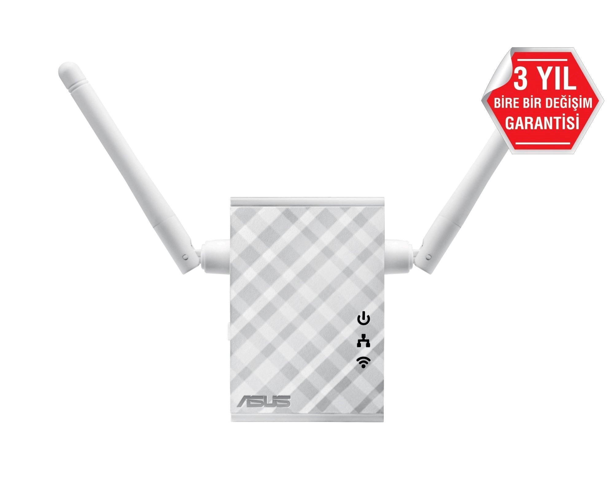 ASUS RP-N12 N300 2.4GHZ Mesafe Genişletici EV Ofis Tipi 2x 2dbi sabit anten