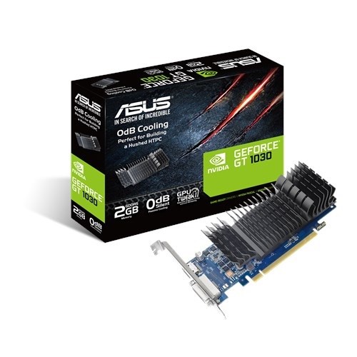 ASUS GT1030 2GB GT1030-SL-2G-BR DDR5 64bit HDMI DVI PCIe 16X v3.0 Fansız ikinci görünüm
