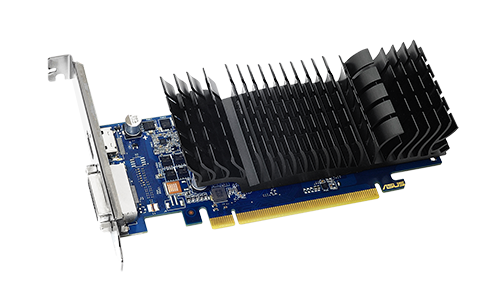 ASUS GT1030 2GB GT1030-SL-2G-BR DDR5 64bit HDMI DVI PCIe 16X v3.0 Fansız