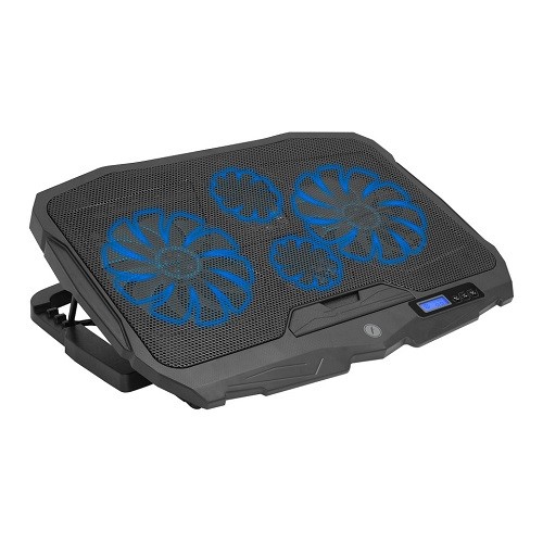 FRISBY 17" FNC-5230ST ABS Plastik Siyah Notebook Soğutucu Ayarlanabilir Stand ikinci görünüm