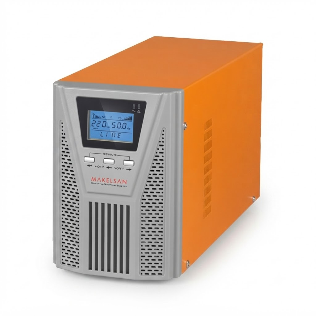 MAKELSAN 1kva  Powerpack Se Online Ups 1/1 (2X9AH) (+V.2)  K.G.K ikinci görünüm
