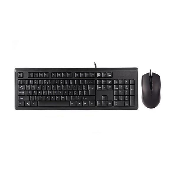 A4TECH KR-9276 Kablolu USB Q Trk Siyah Klavye - Mouse Set