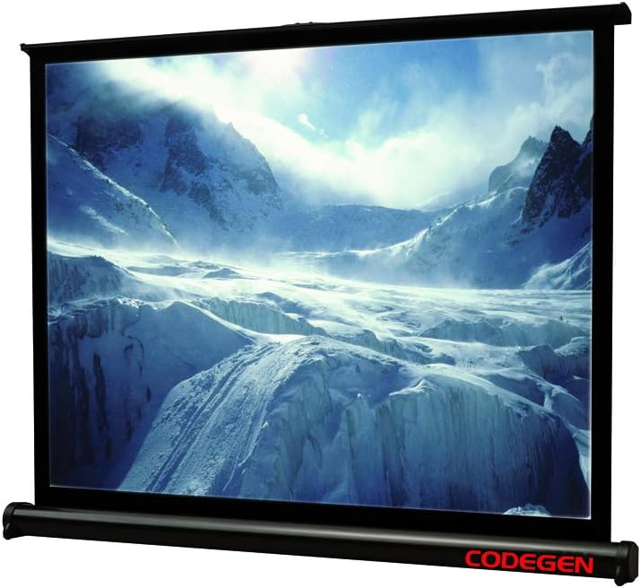 CODEGEN MX-40 81x61 Masaüstü Projeksiyon Perdesi ikinci görünüm