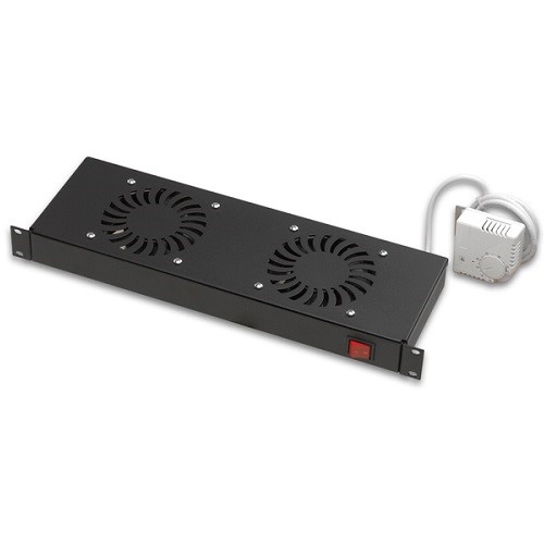AGER Dikili Tip 2li Termostatlı Siyah Fan Modülü VG-F2T-A-S1 ikinci görünüm