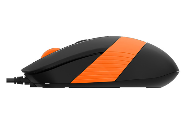 A4TECH FM10 Kablolu USB 1600dpi Siyah/Turuncu Mouse