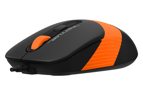 A4TECH FM10 Kablolu USB 1600dpi Siyah/Turuncu Mouse ikinci görünüm