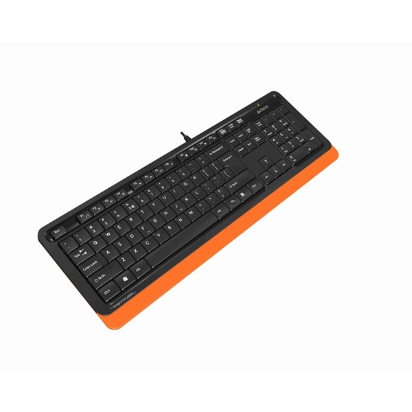 A4TECH FK10 Kablolu USB Q Siyah/Turuncu Klavye