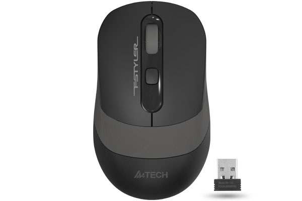 A4TECH FG10 Kablosuz 2000dpi Siyah/Gri Mouse