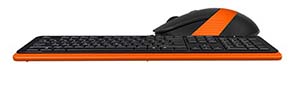 A4TECH FG1010 Kablosuz Q Trk Beyaz/Gri Klavye - Mouse Set