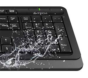 A4TECH FG1010 Kablosuz Q Trk Beyaz/Gri Klavye - Mouse Set