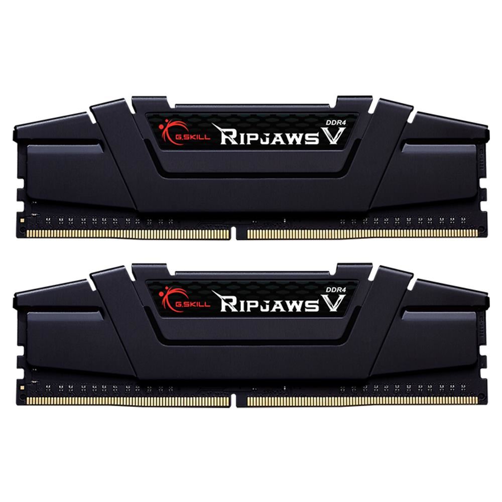 GSKILL 32GB (2X 16GB) DDR4 3600MHZ CL18 DUAL KIT PC RAM RIPJAWS V F4-3600C18D-32GVK