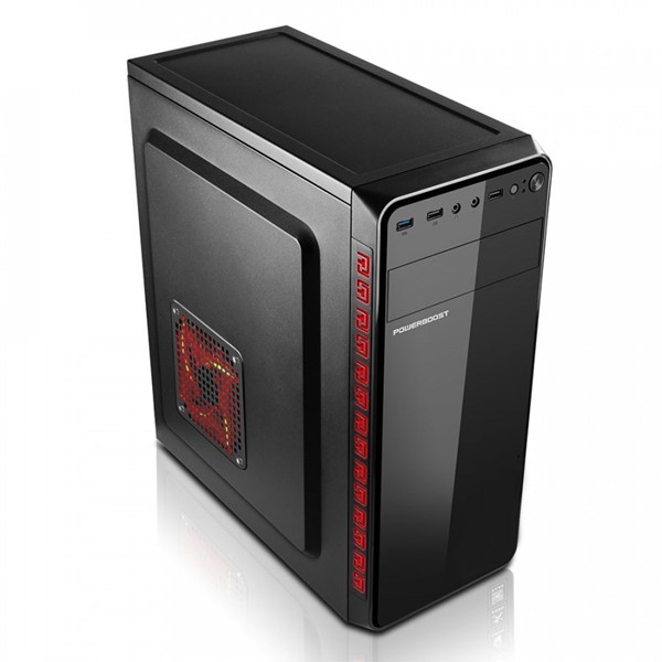 POWERBOOST 350W VK-1625 Standart Mid-Tower PC Kasası ikinci görünüm