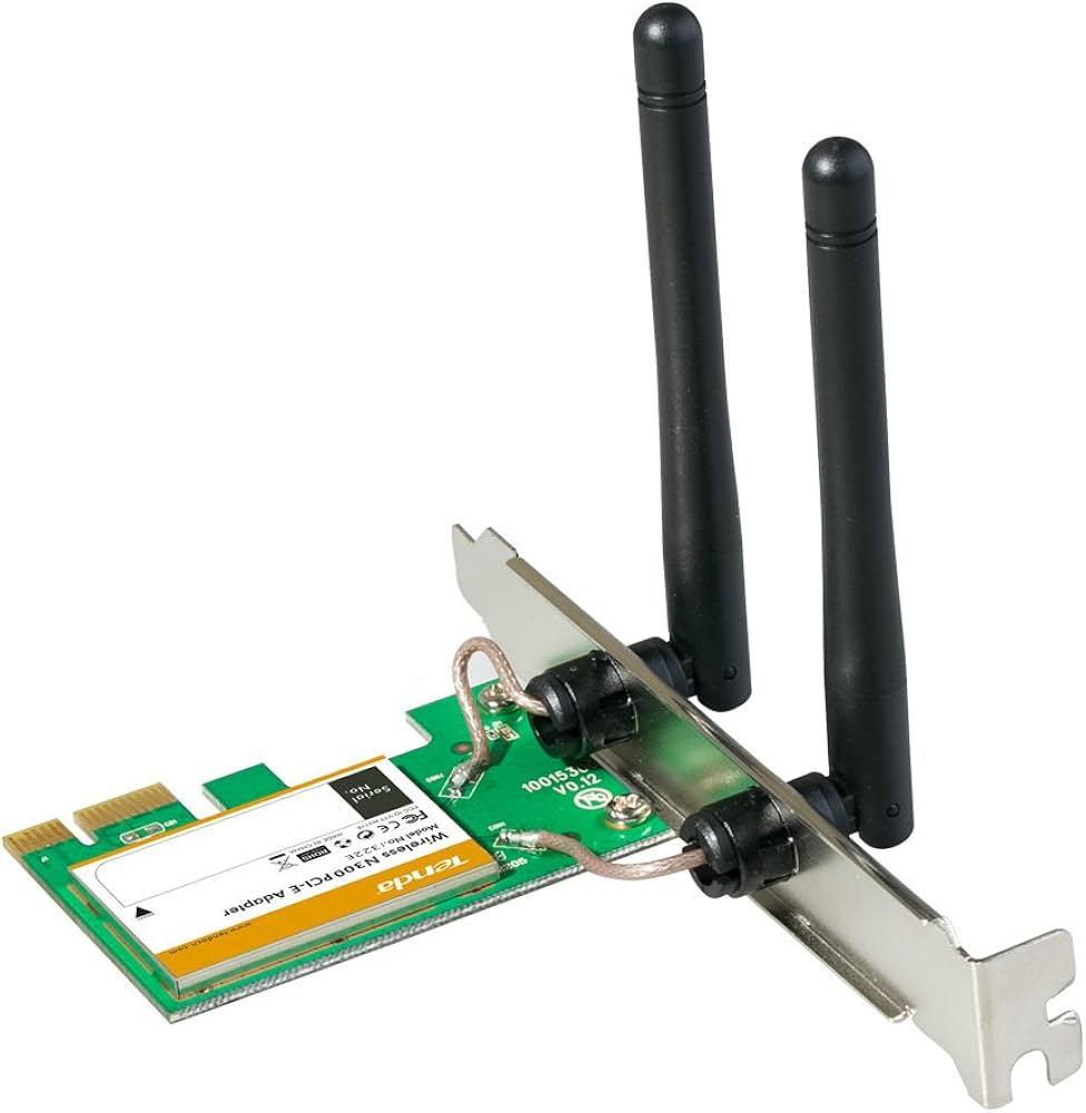 TENDA W322E 300mbps 2.4ghz PCIe Kablosuz Adaptör