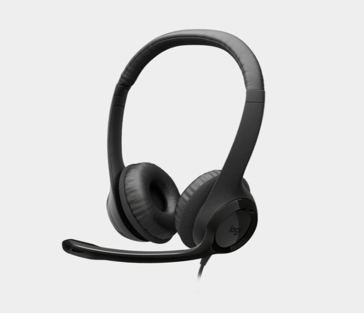 LOGITECH H390 USB Mikrofonlu Kulaklık Siyah Headset 981-000406 ikinci görünüm