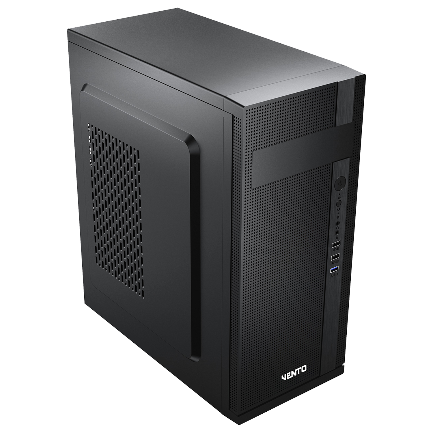 VENTO 350W VS115F Standart Mid-Tower PC Kasası Siyah