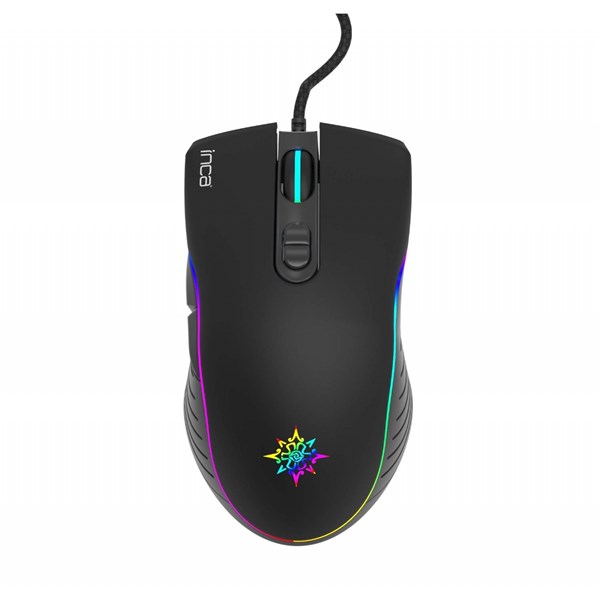 INCA IMG-GT15 Kablolu USB 4800dpi Siyah Gaming Mouse ikinci görünüm
