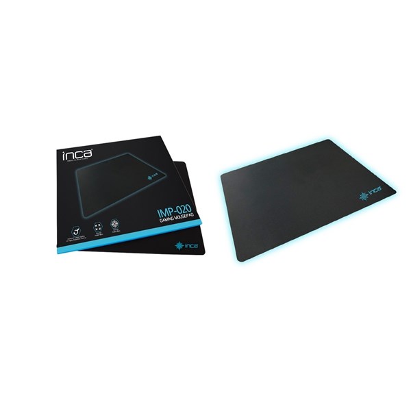 INCA IMP-020 Siyah Mouse Pad (270x350x3mm) ikinci görünüm