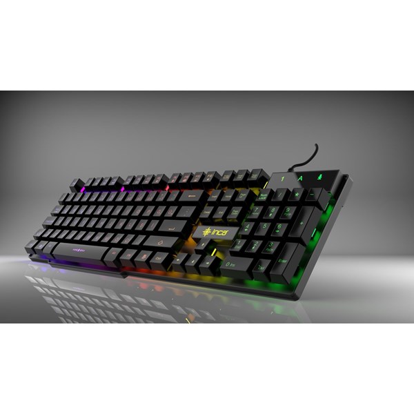 INCA IKG-449 Kablolu USB Q Trk Siyah Gaming Klavye