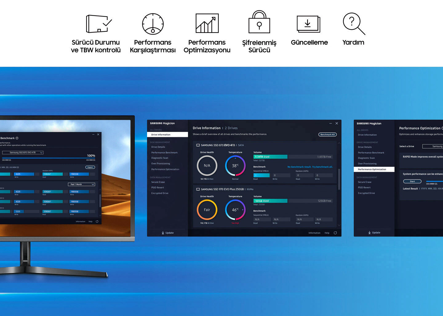 SAMSUNG 500GB 870 EVO MZ-77E500BW 560- 530MB/s SSD SATA-3 Disk