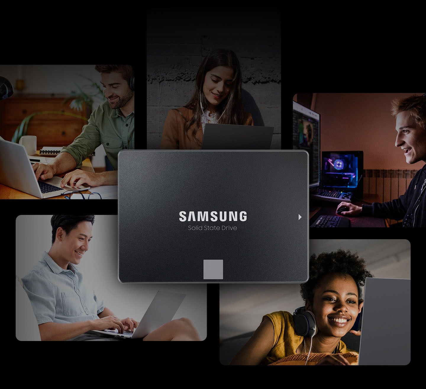 SAMSUNG 500GB 870 EVO MZ-77E500BW 560- 530MB/s SSD SATA-3 Disk