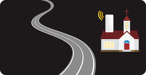 TENDA O1 8dbi 300mbps 2.4ghz 500metreye kadar Harici Access Point