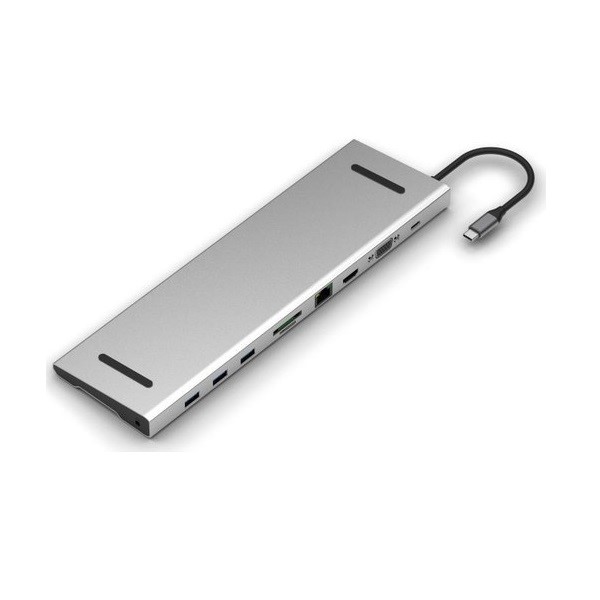 CODEGEN CDG-CNV80 10 port Notebook Port Çoklayıcı Macbook Uyumlu ikinci görünüm