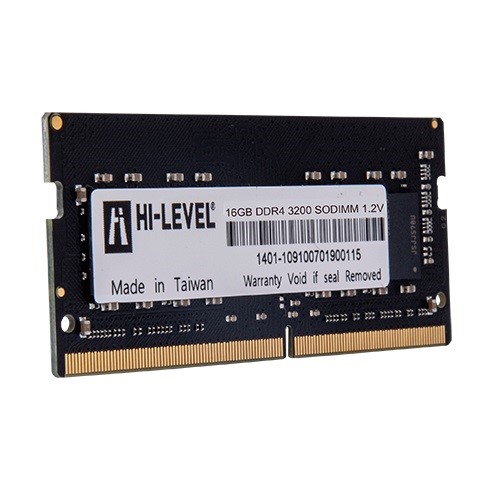 HI-LEVEL 16GB DDR4 3200MHZ NOTEBOOK RAM VALUE HLV-SOPC25600D4/16G ikinci görünüm