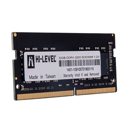 HI-LEVEL 32GB DDR4 3200MHZ NOTEBOOK RAM VALUE HLV-SOPC25600D4/32G ikinci görünüm