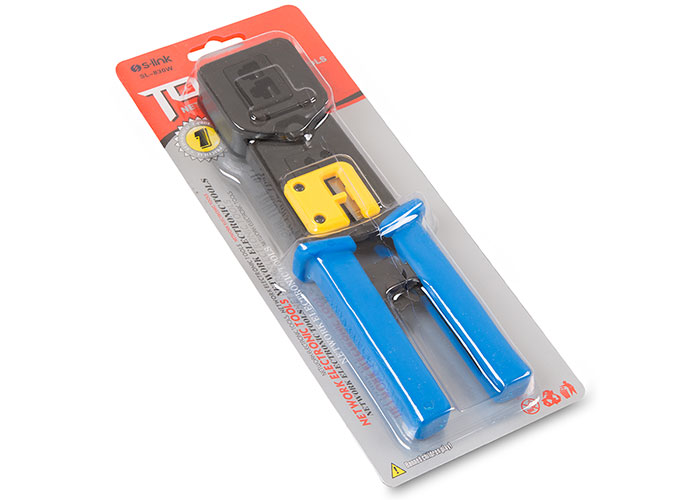 S-LINK SL-830W 8P8C/RJ-45, 6P4C/RJ11 Kablo Sıkma Pensesi Yeni Nesil ikinci görünüm