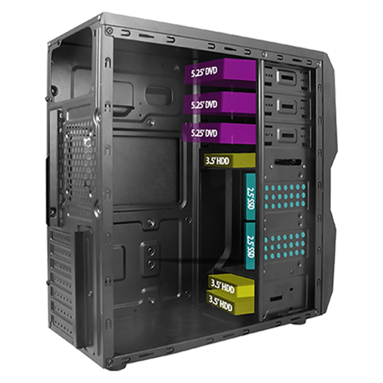 VENTO 550W TA-K61 Standart Mid-Tower PC Kasası