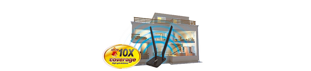 ASUS USB-AC58 AC1300 Dual Band USB 3.0 Kablosuz Adaptör Harici Anten