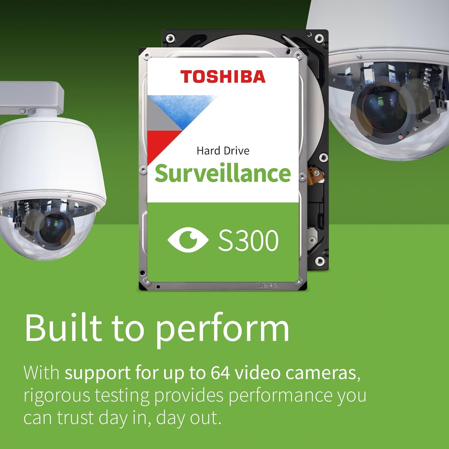 TOSHIBA 2TB 3.5" S300 HDWT720UZSVA 128MB SATA-3 Güvenlik Diski